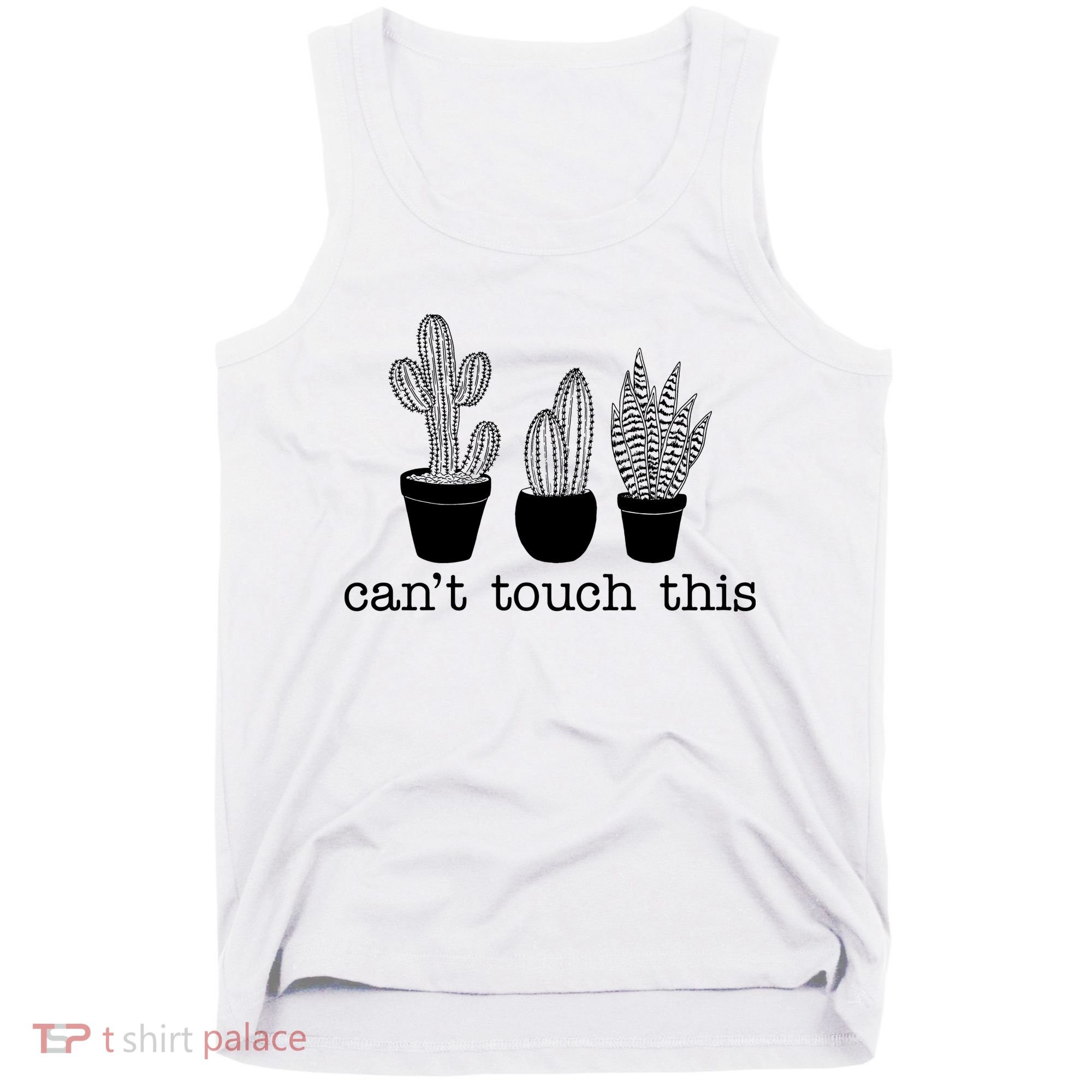 Can't Touch This Funny Cactus Tank Top