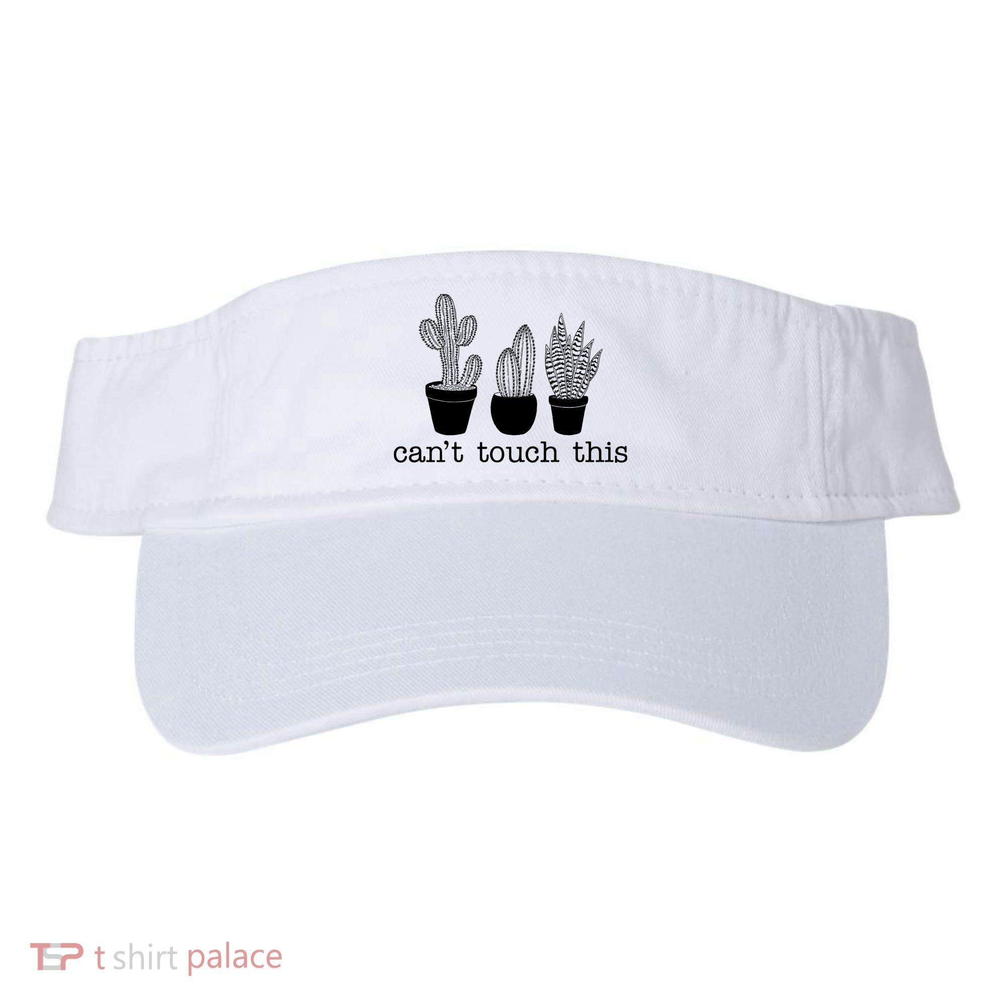 Can't Touch This Funny Cactus Visor