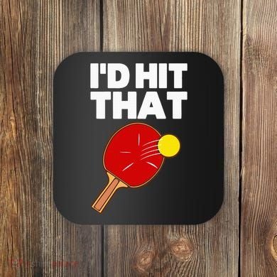 Cool Table Tennis Design Game Ping Pong Lovers Coaster