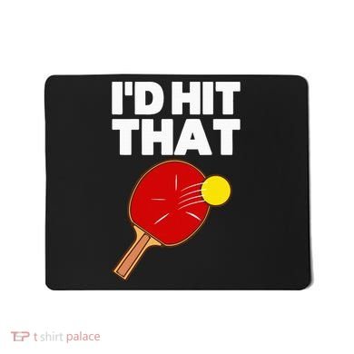 Cool Table Tennis Design Game Ping Pong Lovers Mousepad