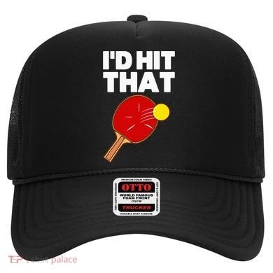 Cool Table Tennis Design Game Ping Pong Lovers Hat