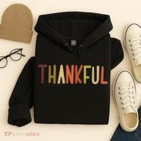 Cute Thankful Thanksgiving Hoodie thumb 4