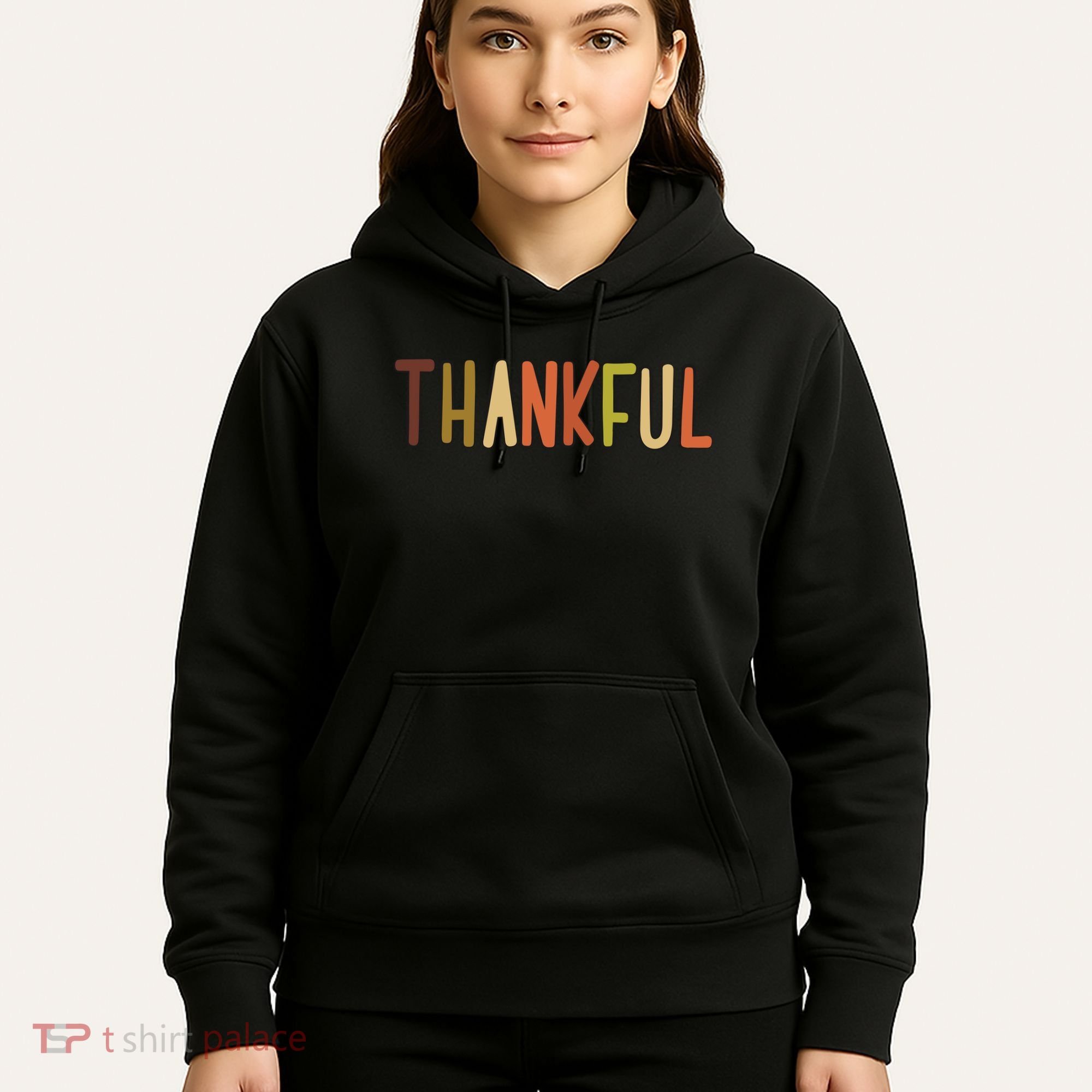 Cute Thankful Thanksgiving Hoodie