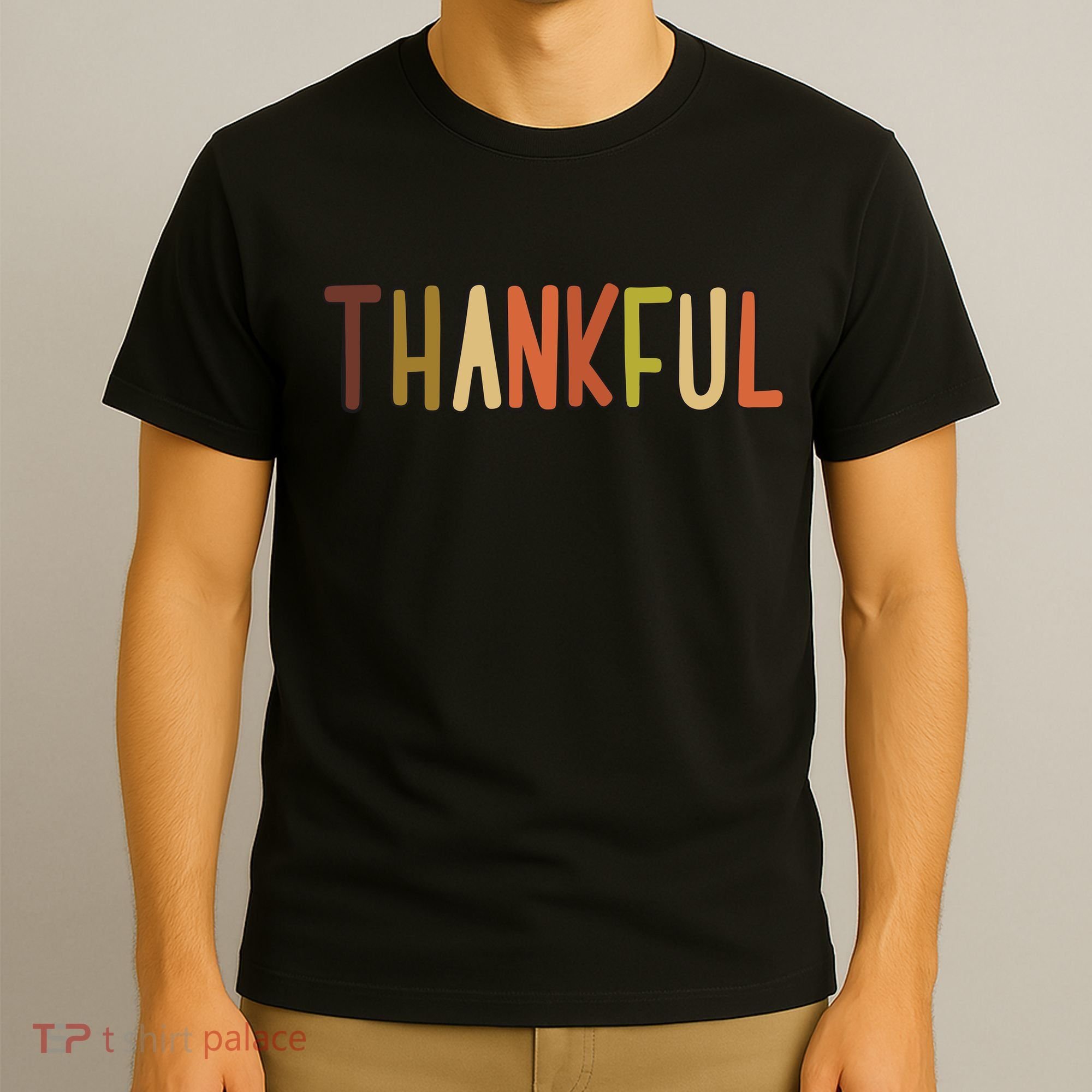 Cute Thankful Thanksgiving T-Shirt
