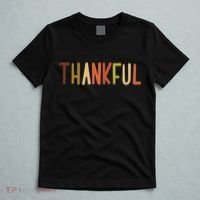 Cute Thankful Thanksgiving T-Shirt thumb 5