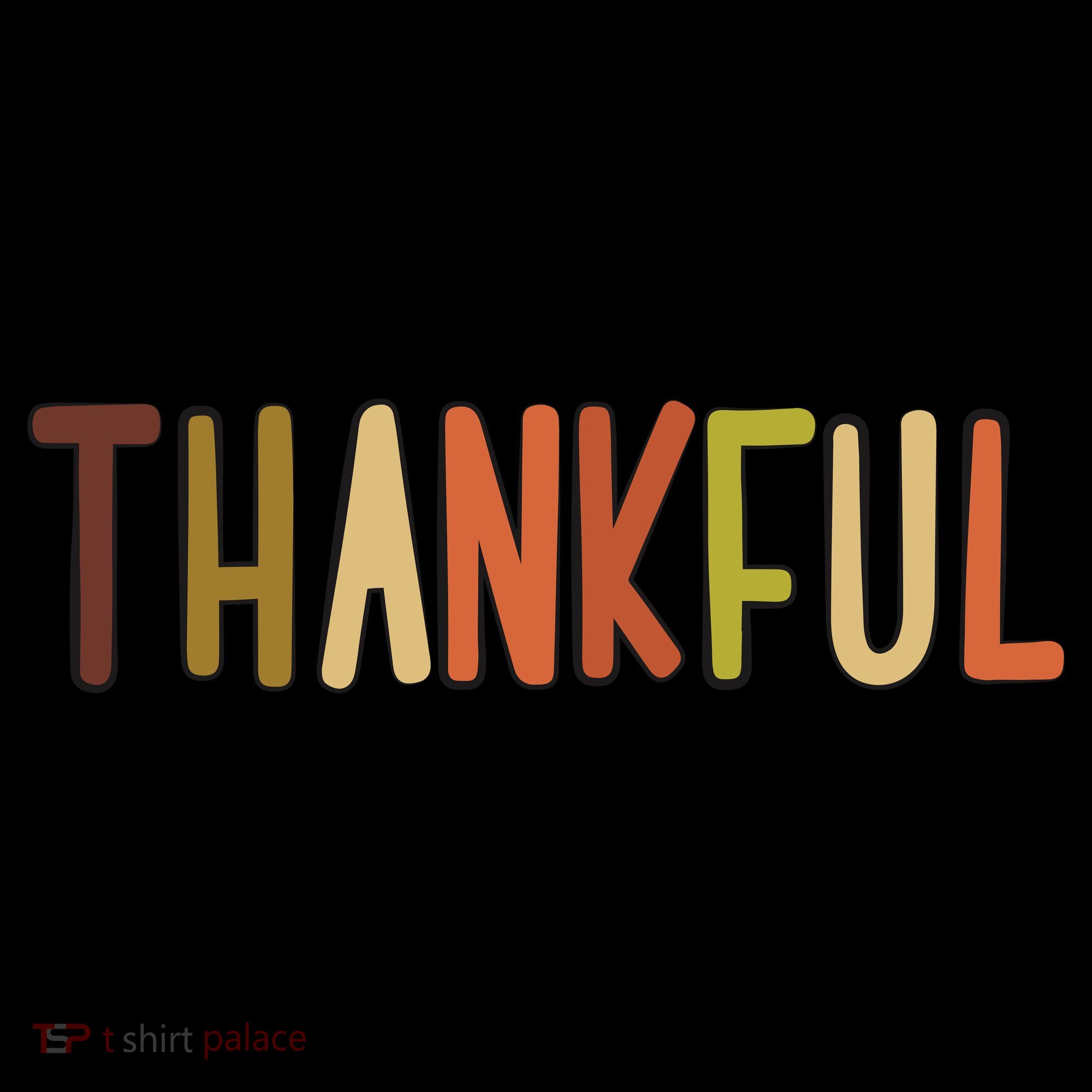 Cute Thankful Thanksgiving Mousepad