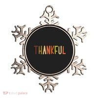 Cute Thankful Thanksgiving Ornament thumb 0