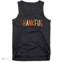 Cute Thankful Thanksgiving Tank Top thumb 0