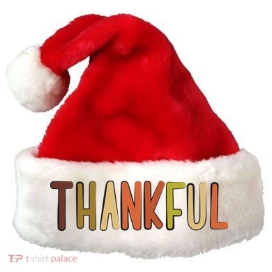 Cute Thankful Thanksgiving Santa Hat