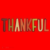 Cute Thankful Thanksgiving Santa Hat thumb 1