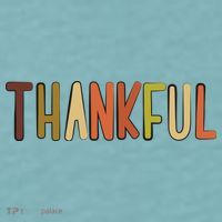 Cute Thankful Thanksgiving Sueded Cloud Jersey T-Shirt thumb 2