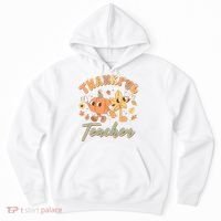 Cute Thanksgiving Thankful Teacher Hoodie thumb 0