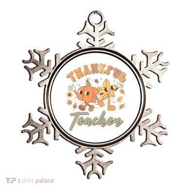 Cute Thanksgiving Thankful Teacher Ornament