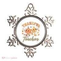 Cute Thanksgiving Thankful Teacher Ornament thumb 0