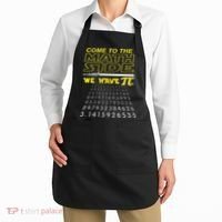 Come To The Math Side We Have Pi Math Geek & Nerd Apron thumb 2