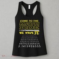 Come To The Math Side We Have Pi Math Geek & Nerd Women's Tank Top thumb 3