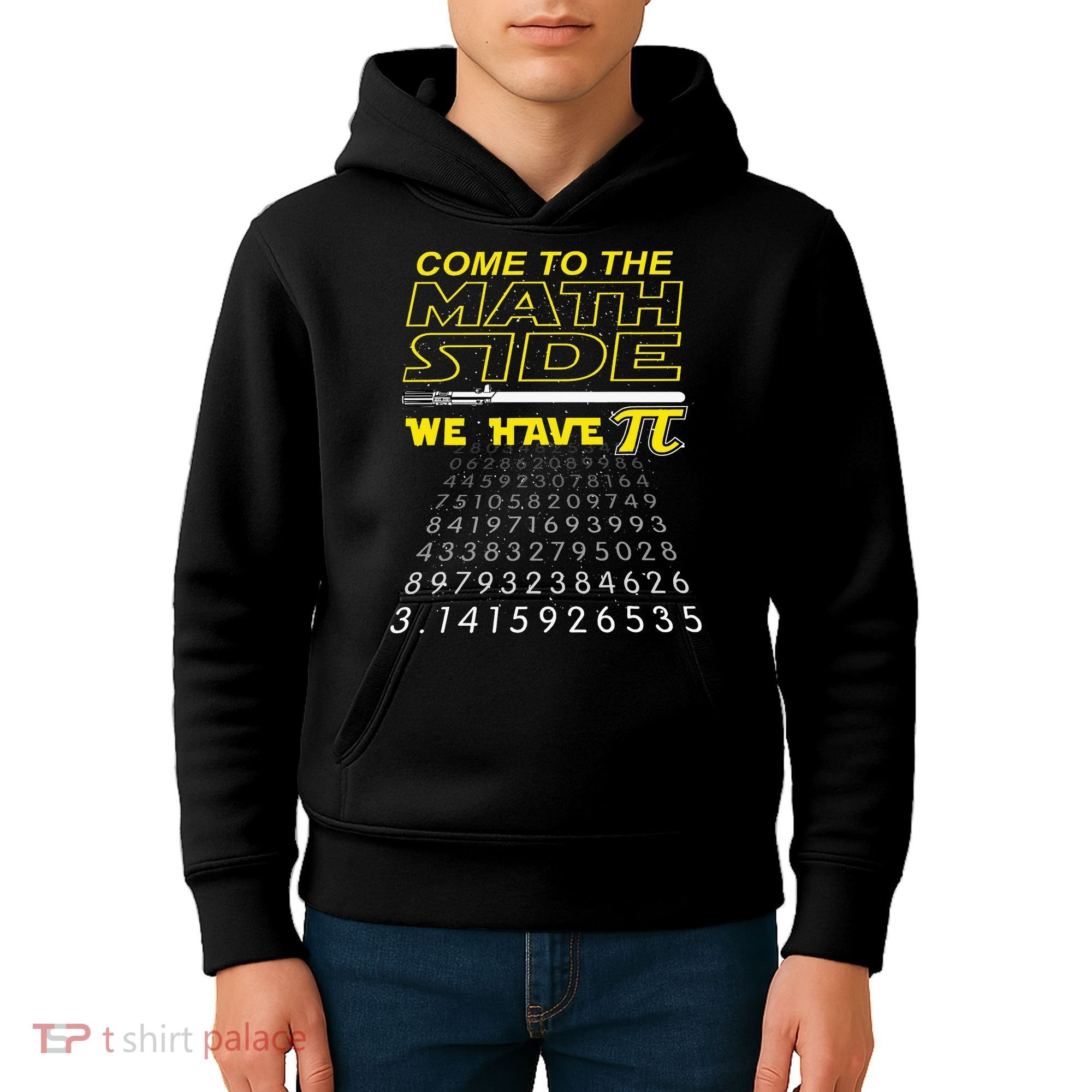 Come To The Math Side We Have Pi Math Geek & Nerd Kids Hoodie