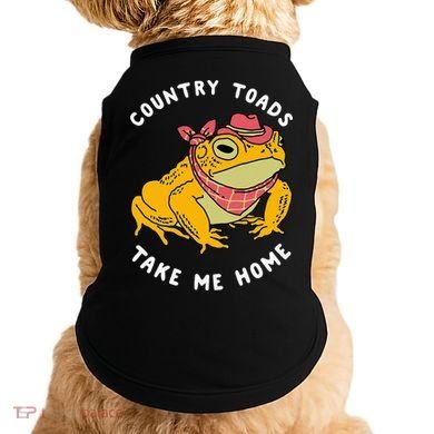 Country Toads Take Me Home Apparel Doggie Tank
