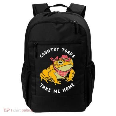 Country Toads Take Me Home Apparel Backpack