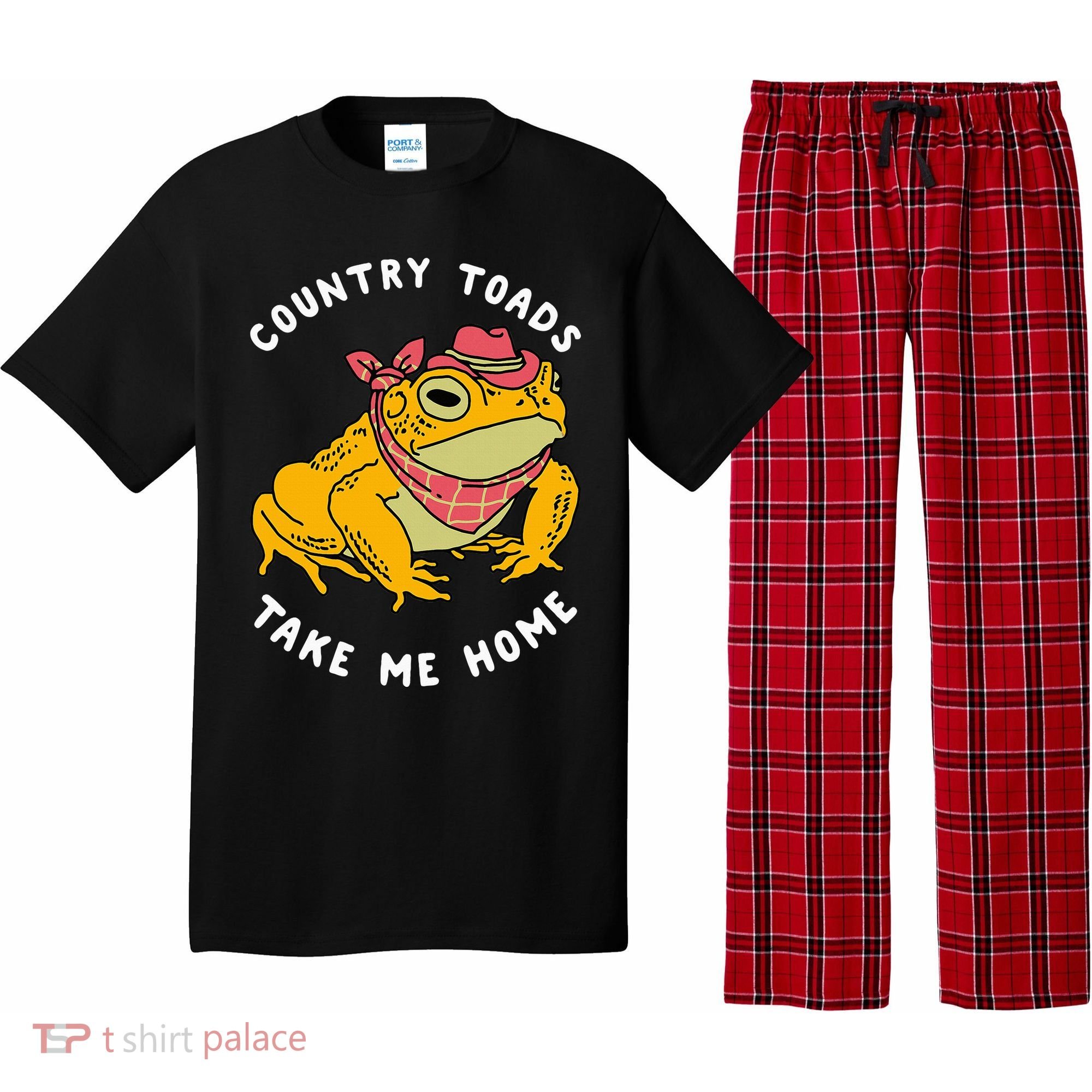 Country Toads Take Me Home Apparel Pajama Set