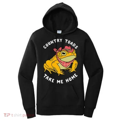 Country Toads Take Me Home Apparel Women's Hoodie