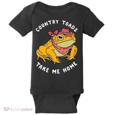 Country Toads Take Me Home Apparel Baby Bodysuit