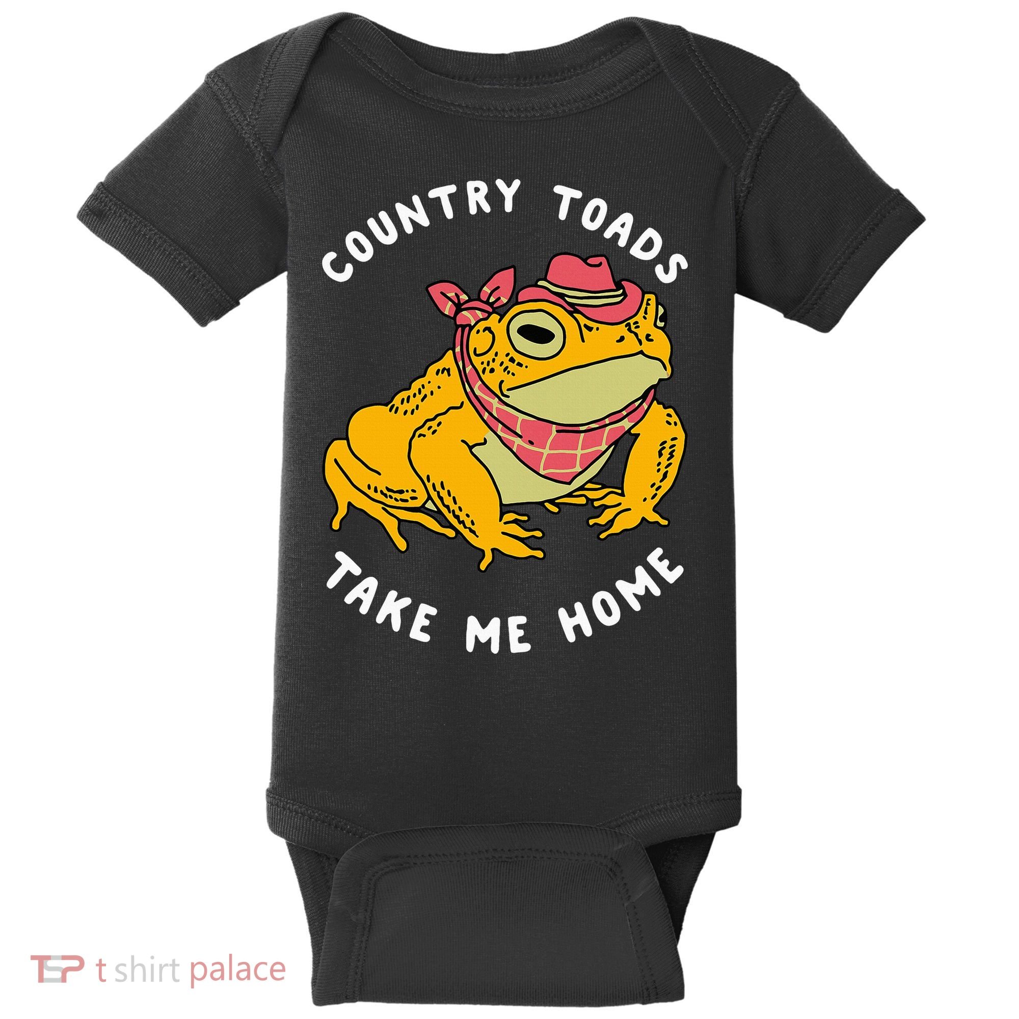 Country Toads Take Me Home Apparel Baby Bodysuit