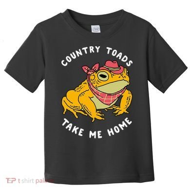 Country Toads Take Me Home Apparel Toddler T-Shirt