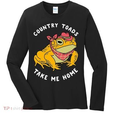 Country Toads Take Me Home Apparel Women's Long Sleeve Shirt