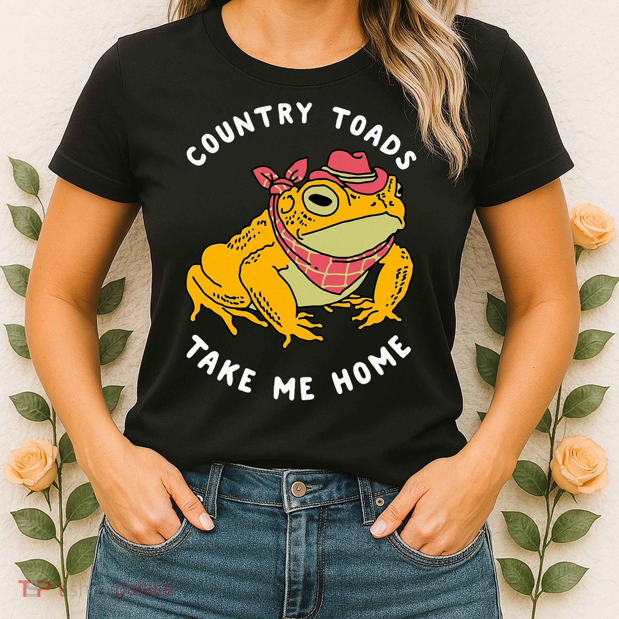 Country Toads Take Me Home Apparel Women's T-Shirt