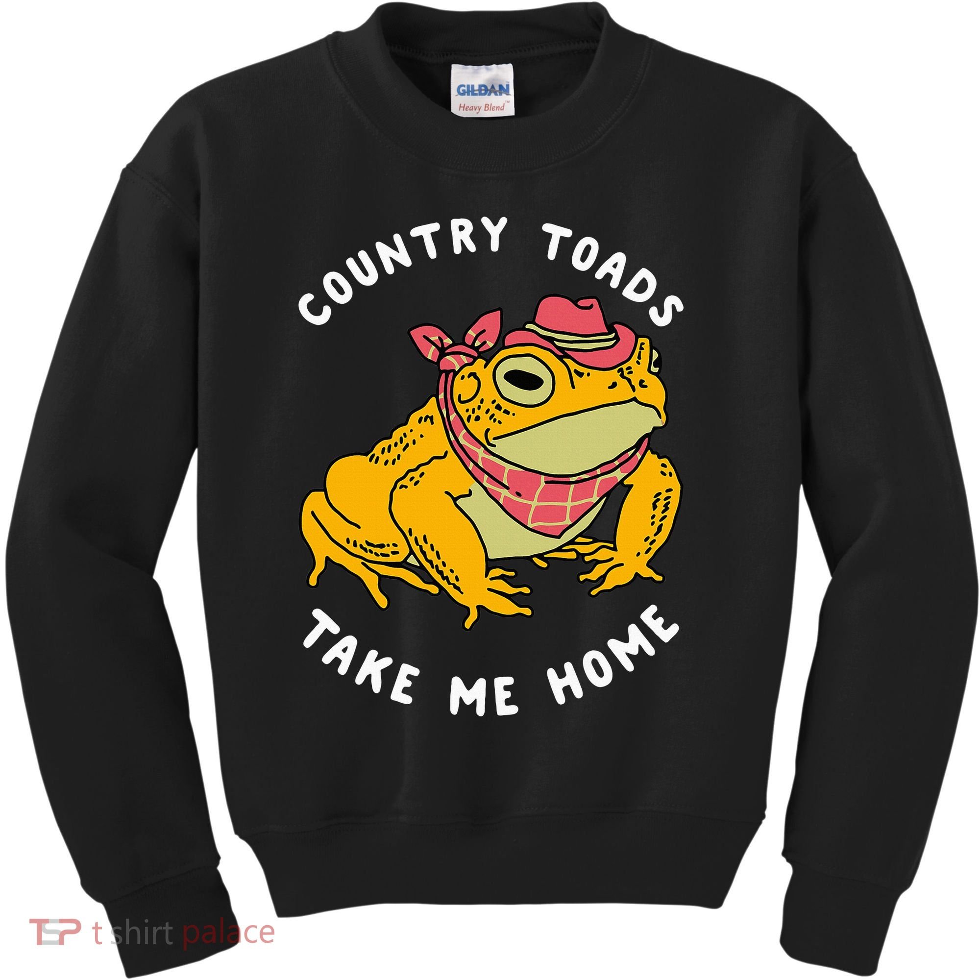 Country Toads Take Me Home Apparel Kids Sweatshirt