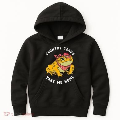Country Toads Take Me Home Apparel Kids Hoodie