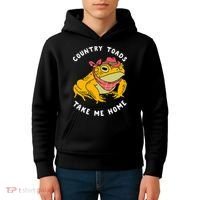 Country Toads Take Me Home Apparel Kids Hoodie thumb 4
