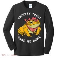 Country Toads Take Me Home Apparel Kids Long Sleeve Shirt thumb 0