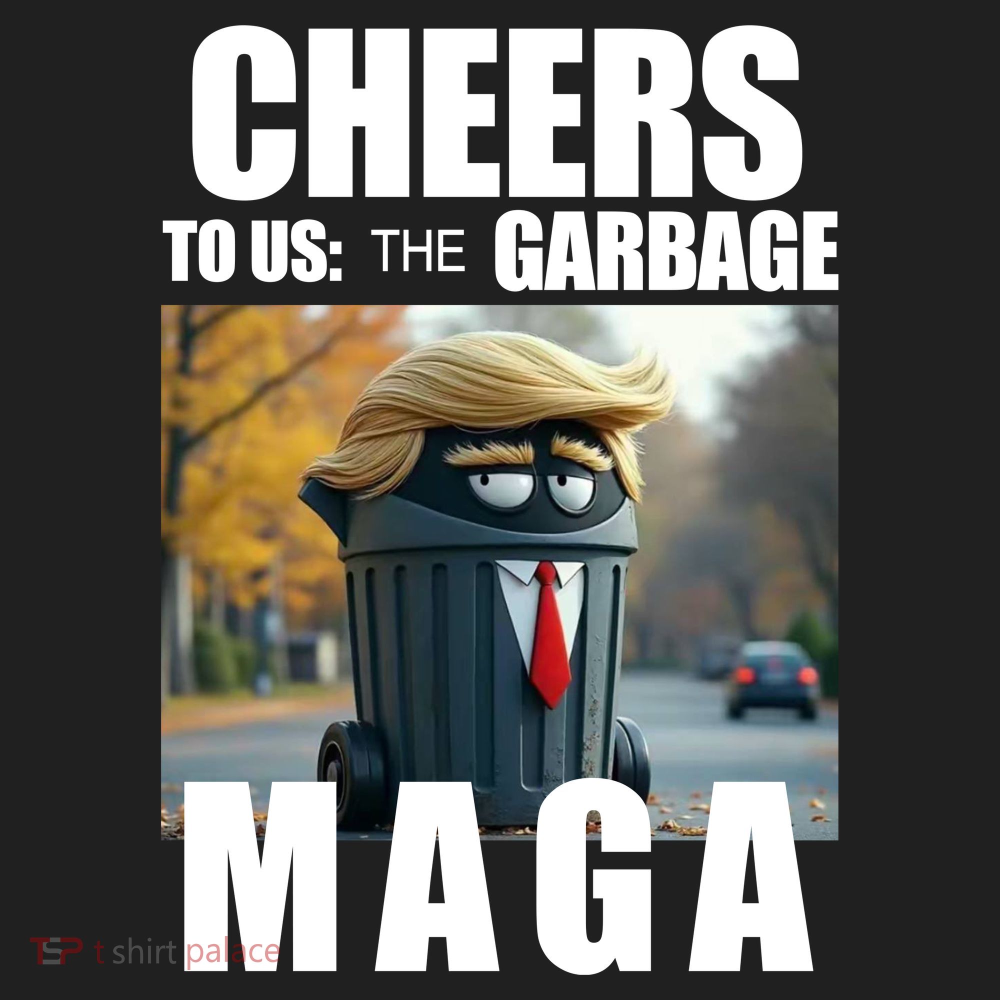 Cheers To The Us Garbage Maga Donald Trump Beanie