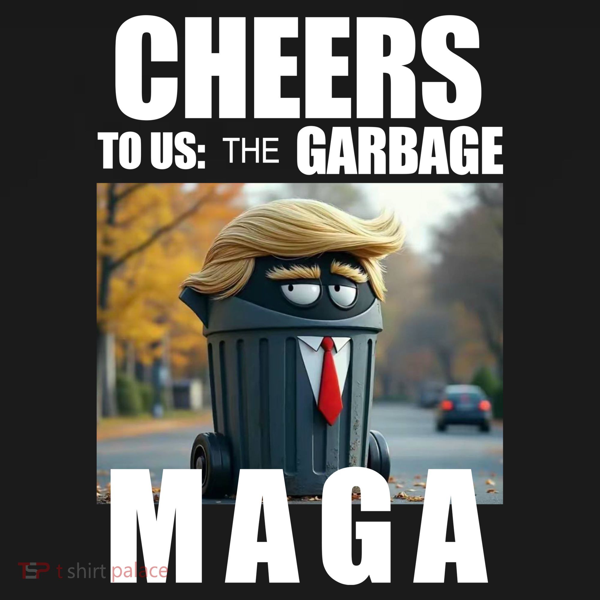 Cheers To The Us Garbage Maga Donald Trump Women's Hoodie