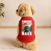 Cheers To The Us Garbage Maga Donald Trump Doggie Tank thumb 2