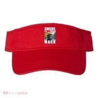 Cheers To The Us Garbage Maga Donald Trump Visor thumb 0