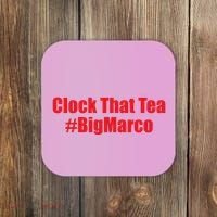 Clock That Tea #Bigmarco Coaster thumb 0