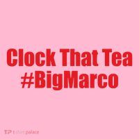 Clock That Tea #Bigmarco Coaster thumb 2