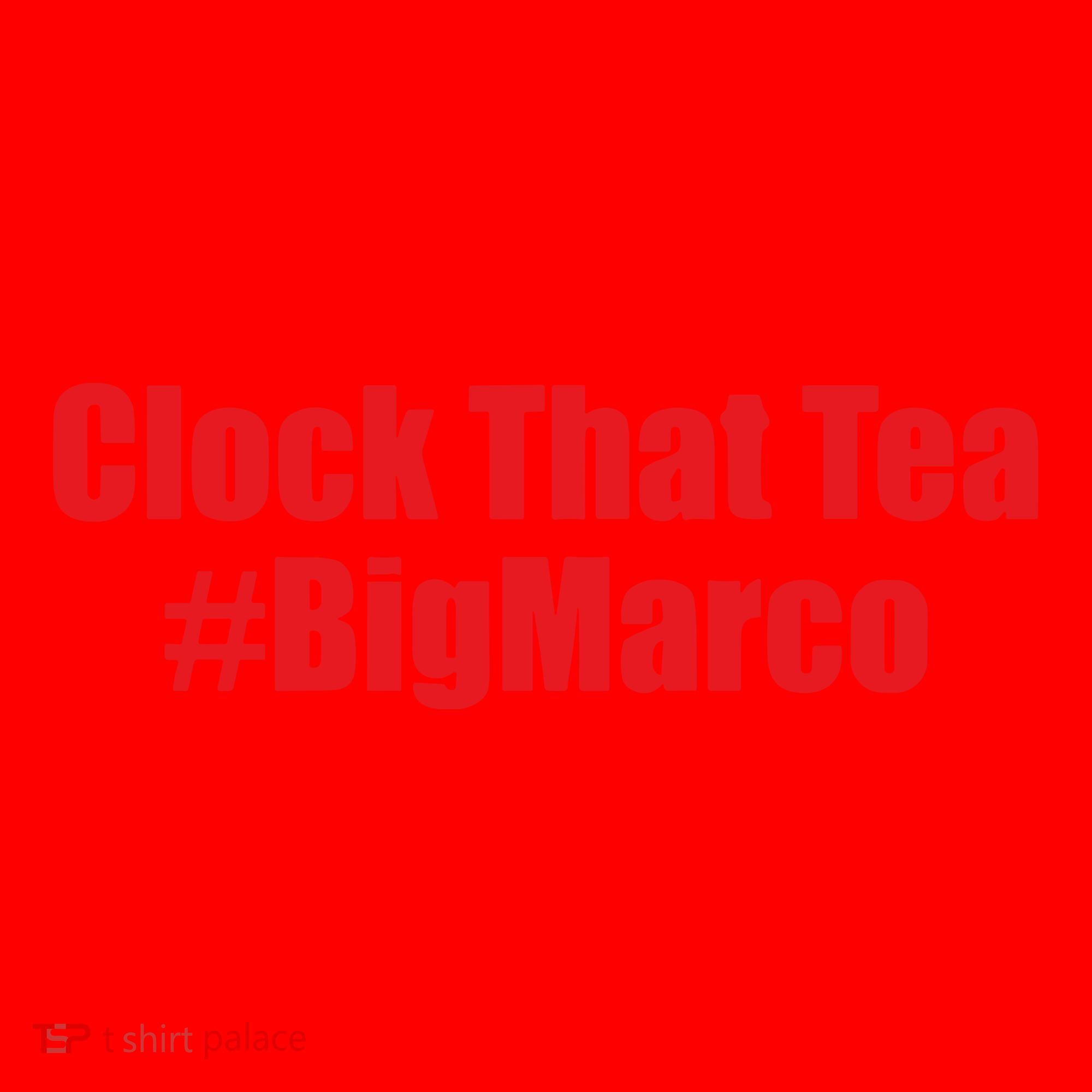 Clock That Tea #Bigmarco Santa Hat