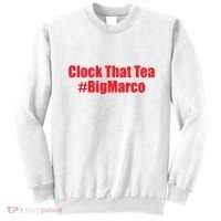 Clock That Tea #Bigmarco Sweatshirt thumb 0
