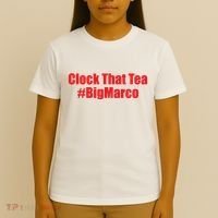 Clock That Tea #Bigmarco T-Shirt thumb 4