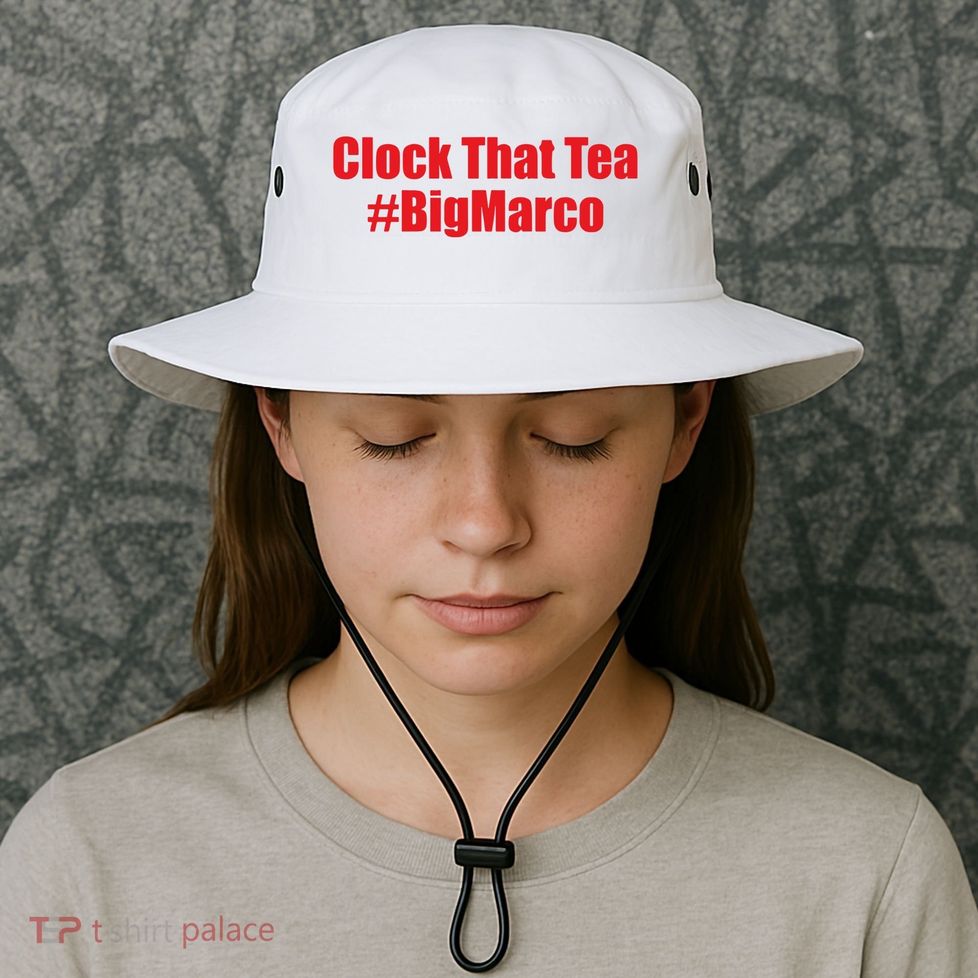 Clock That Tea #Bigmarco Bucket Hat