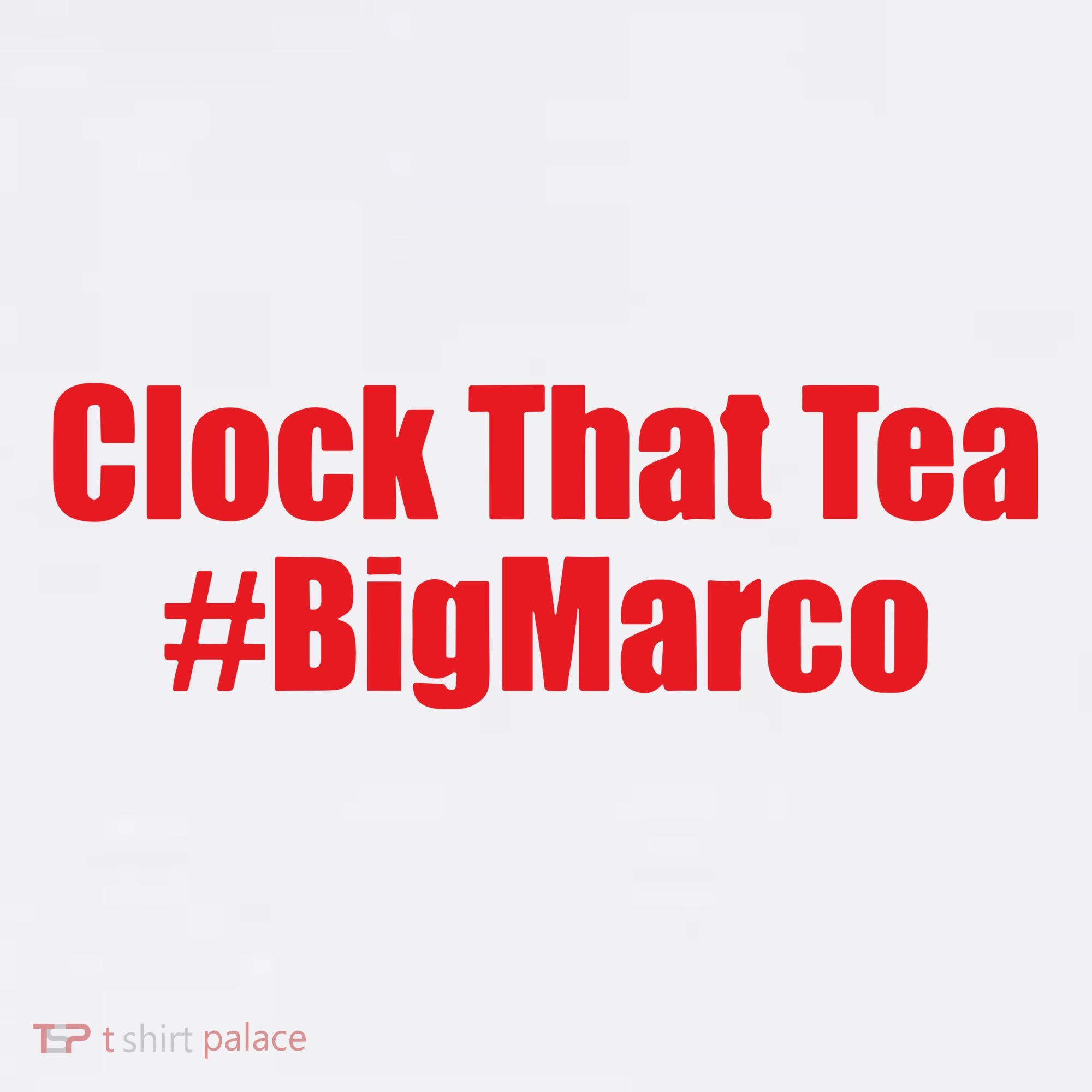 Clock That Tea #Bigmarco Bucket Hat