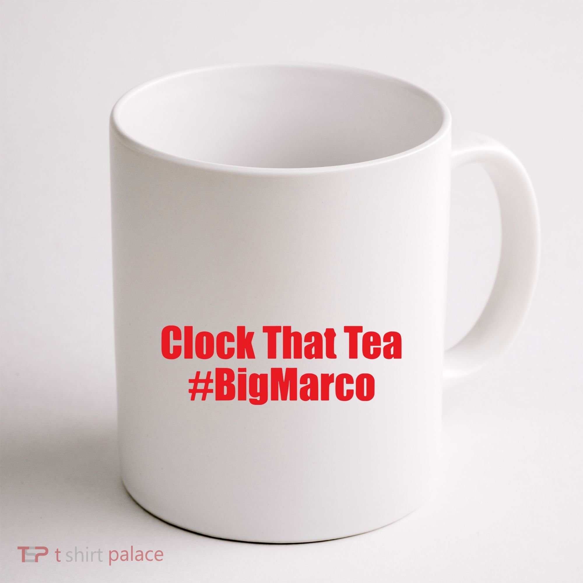 Clock That Tea #Bigmarco Coffee Mug