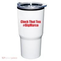 Clock That Tea #Bigmarco Tumbler thumb 0