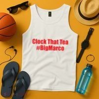 Clock That Tea #Bigmarco Tank Top thumb 4