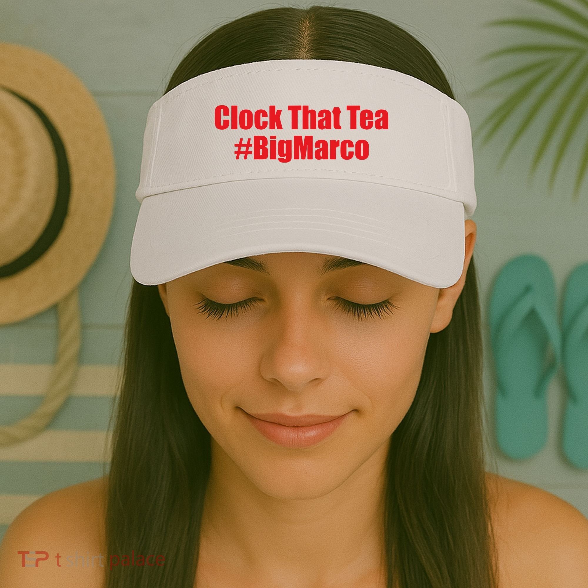 Clock That Tea #Bigmarco Visor
