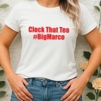 Clock That Tea #Bigmarco Women's T-Shirt thumb 2
